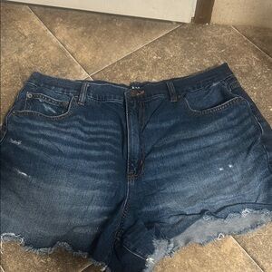 Denim Blue Women's Shorts